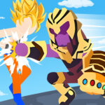 Stickman Warriors Superhero Fight